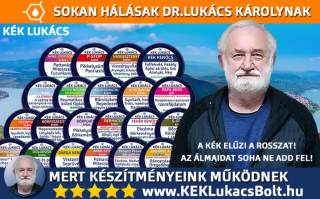 KÉK Lukács a boldogító kozmetikum család. Krémek Dr. Lukács Károly ajánlásaival. kiemelt képe